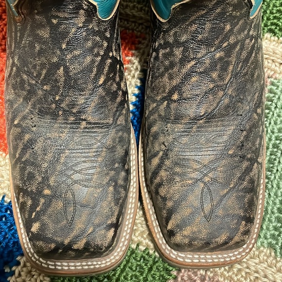 Men’s 10.5 double h western boots - Picture 7 of 8